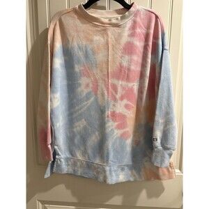 Crown & Ivy Oversized Womens Small Tie Dye Sweatshirt